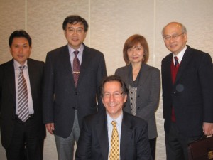 Ｐｅｎｚｉａｓ教授とお世話になった先生方