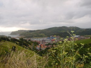 スマイアの街を望む