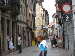 ジャネスの街の裏通り