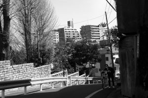 文京区根津S字坂