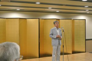 福井さん(乾杯)